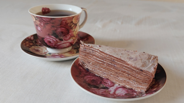 Радужный блинный торт — пошаговый рецепт | hb-crm.ru