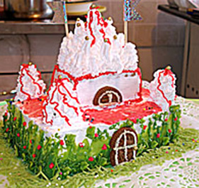 Торт «Сладкий замок»