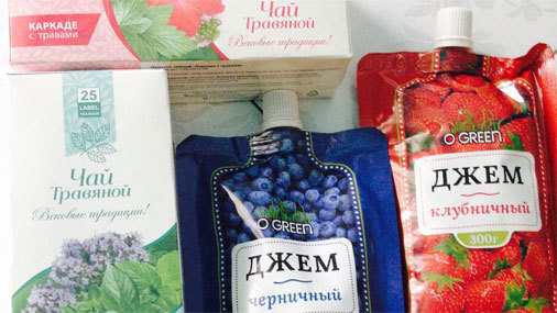 Клубничный и Черничный джемы и травяные чаи «O Green». Отзывы о продукции