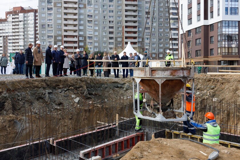 В Екатеринбурге начали строить новое здание школы №41