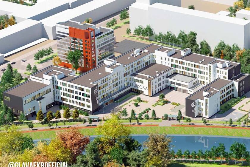 Две новые школы появятся в Екатеринбурге в 2027 году